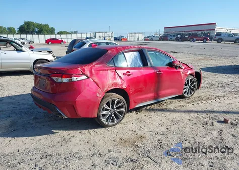 2021 Toyota Corolla Se from USA, damaged, VIN 5YFS4MCE3MP090090